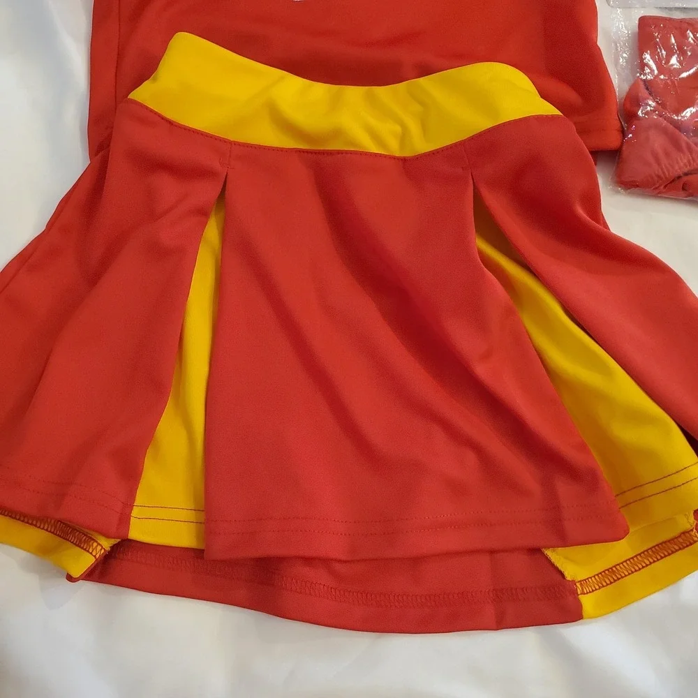 NWT‎ 3 Piece Kansas City Chiefs Cheerleader Outfit, Youth Size 6x